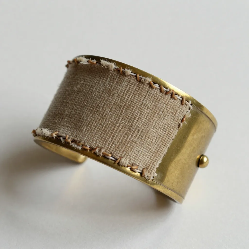 Artisan crafting sustainable jewelry